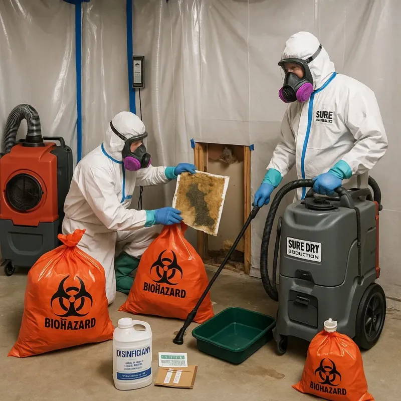 Contaminated Water Handling Protocols process in Danielson, CT