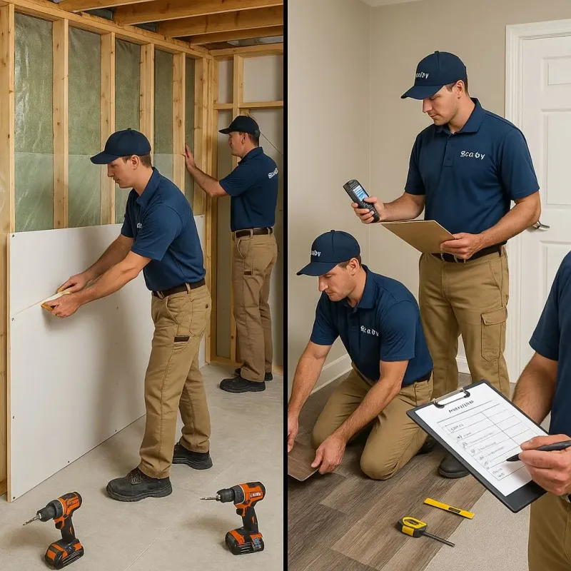 Repairs and Reconstruction process in Danielson, CT